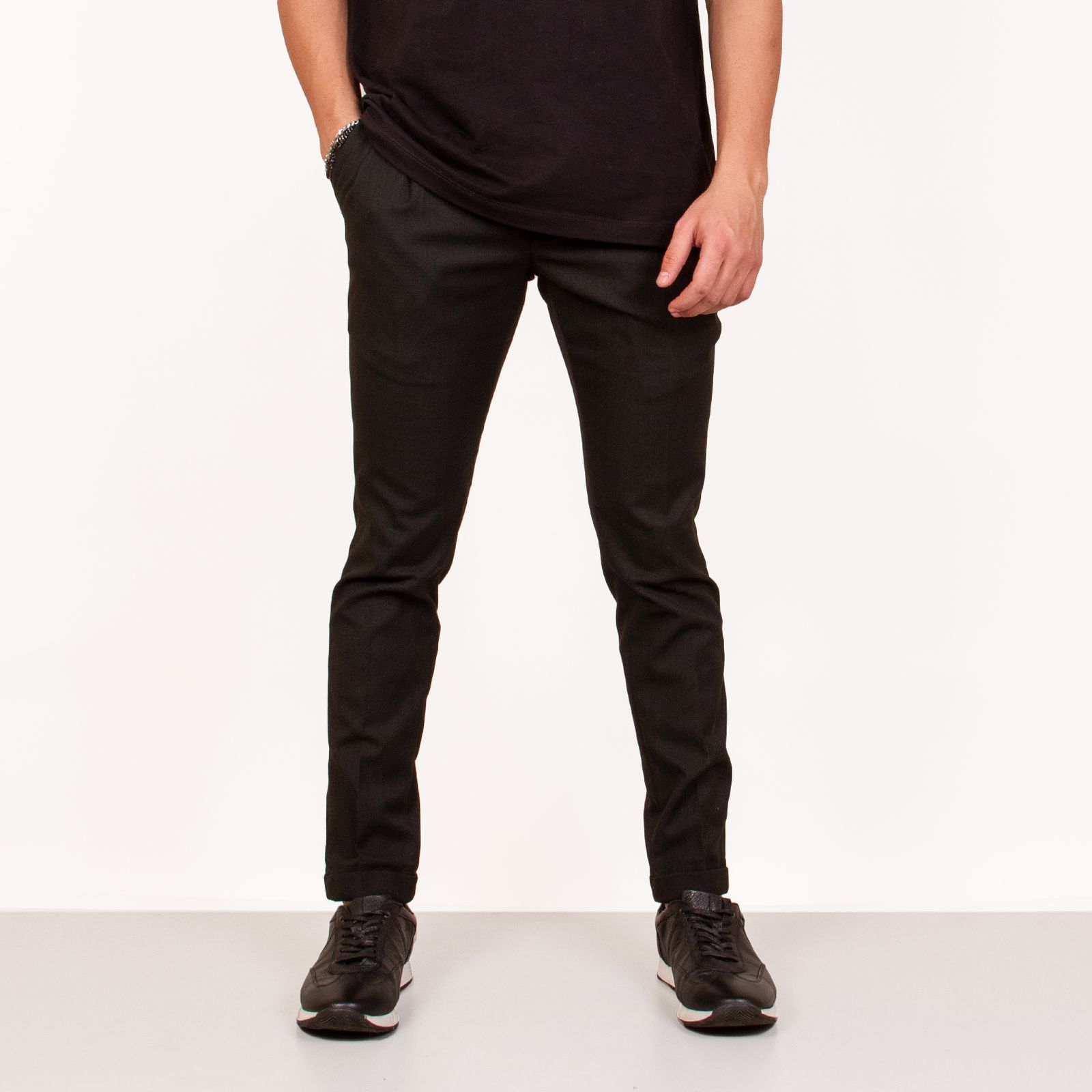 شلوار مردانه ان سی نو مدل فاستونی ال سی رنگ مشکی - - 7