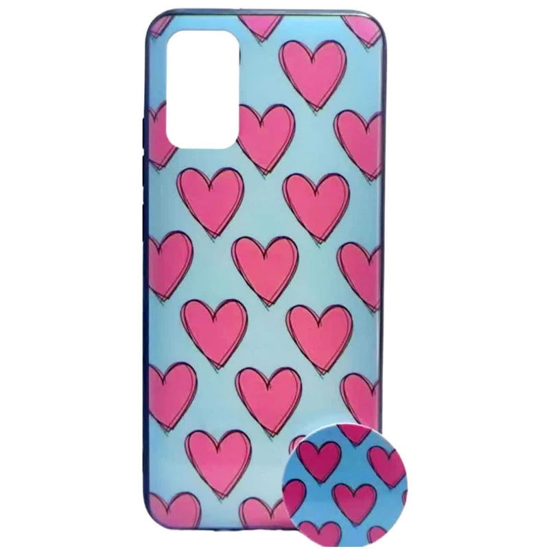 کاور مدل عروسکی طرح دخترانه 09 مناسب برای گوشی موبایل سامسونگ GALAXY A02S به همراه پاپ سوکت