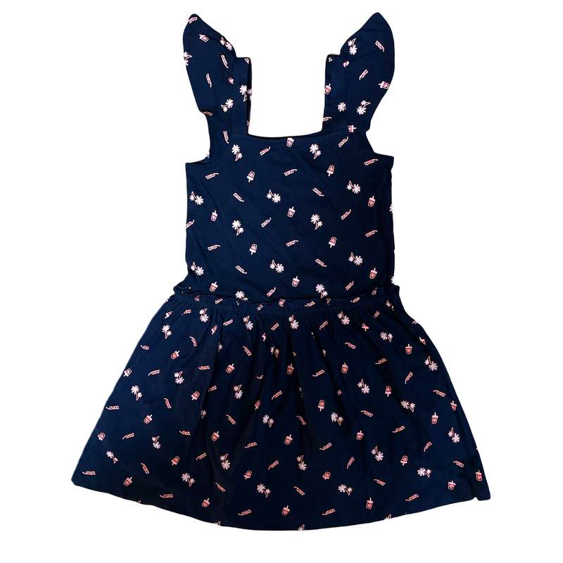 پیراهن دخترانه کیابی مدل چین چینی گلدار کد 63838