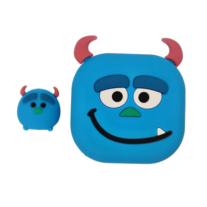 محافظ کابل طرح عروسکی سالیوان به همراه محافظ شارژر دیواری مجموعه 2 عددی