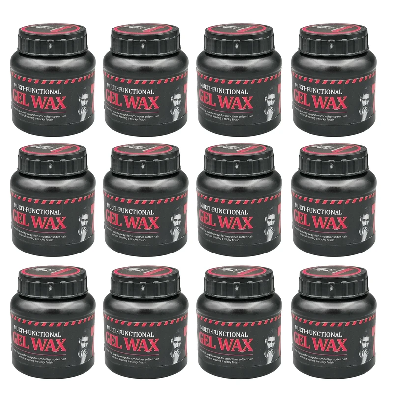 ژل واکس مو افجه مدل Red 07 حجم 120 میلی‌لیتر مجموعه 12 عددی