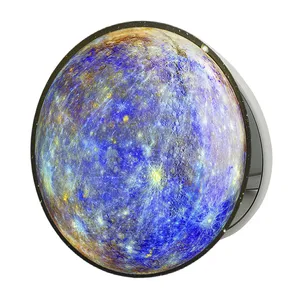 آینه جیبی خندالو طرح سیاره عطارد مدل تاشو کد 25355 