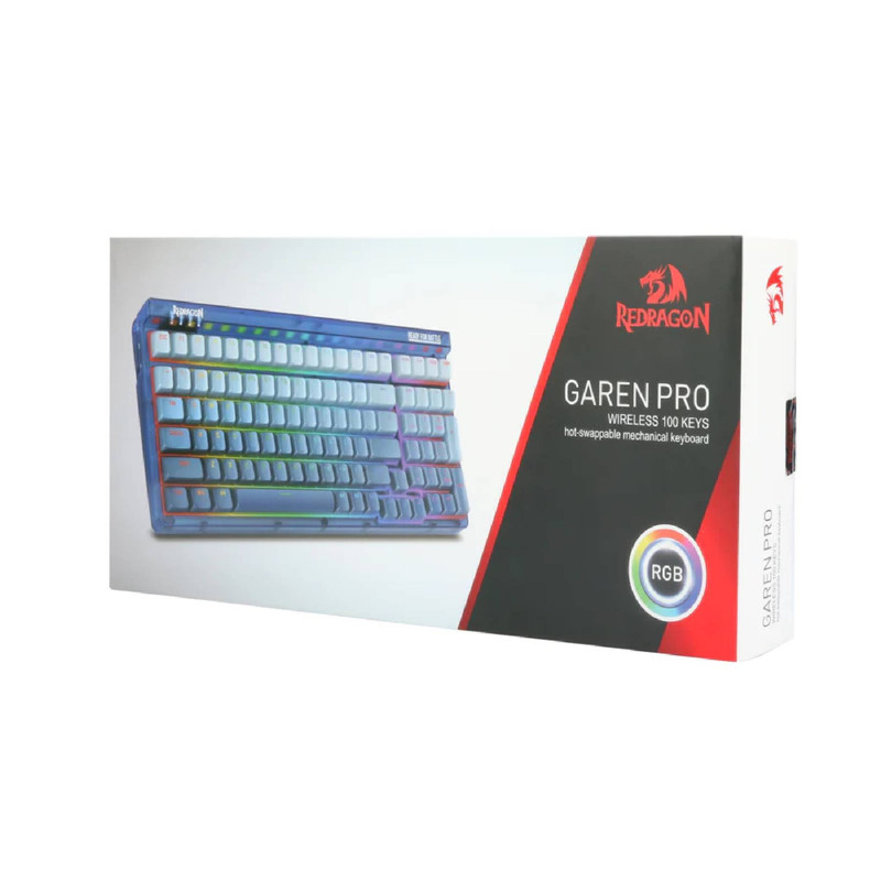 کیبورد مخصوص بازی ردراگون مدل K656 WB RGB PRO