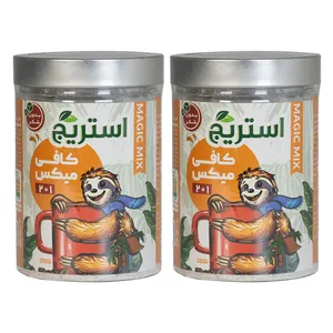 کافی میکس 2 در 1 بدون شکر استریج - 300 گرم مجموعه 2 عددی