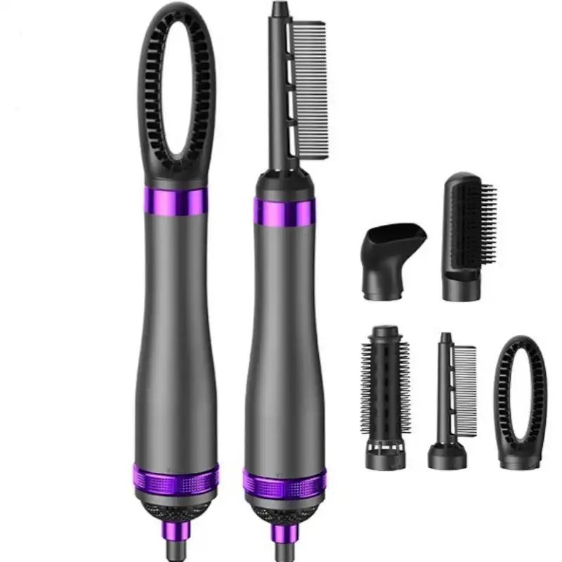 سشوار برس دار حالت دهنده مدل HD 5×1