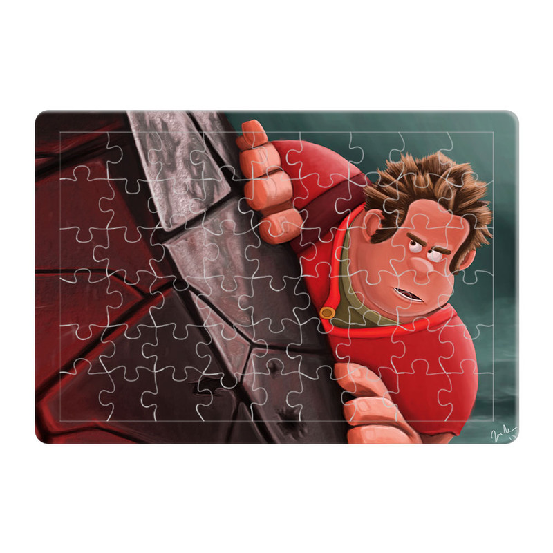 پازل 54 تکه هومرو مدل PL866 طرح انیمیشن رالف خرابکار