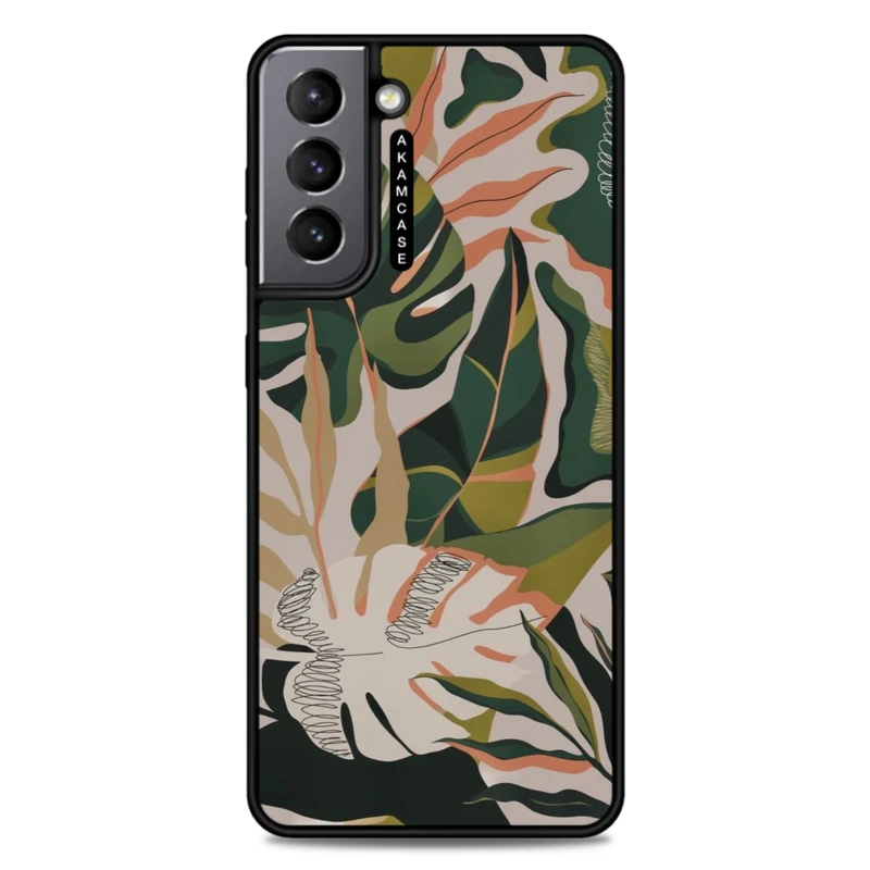 کاور آکام مدل AMC-WSGS21-LEAVES-31 مناسب برای گوشی موبایل سامسونگ Galaxy S21