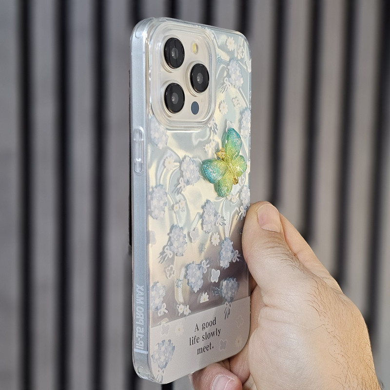 کاور یونیک کیس مدل butterfly کد 03 مناسب برای گوشی موبایل اپل Iphone 11promax