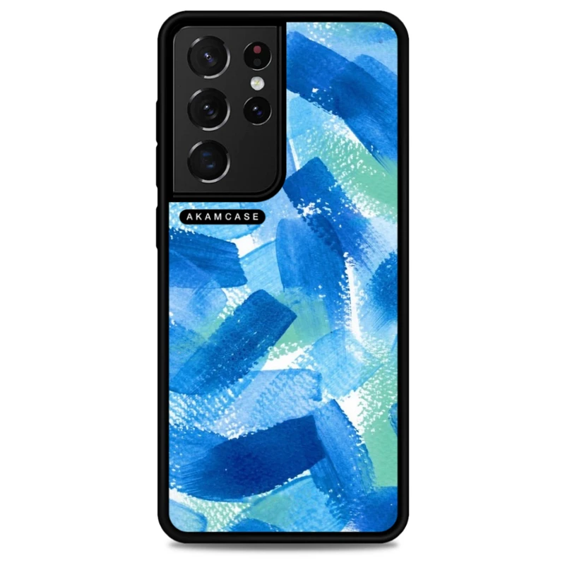 کاور آکام مدل AMC-WSGS21U-WATER COLOR-5 مناسب برای گوشی موبایل سامسونگ Galaxy S21 Ultra