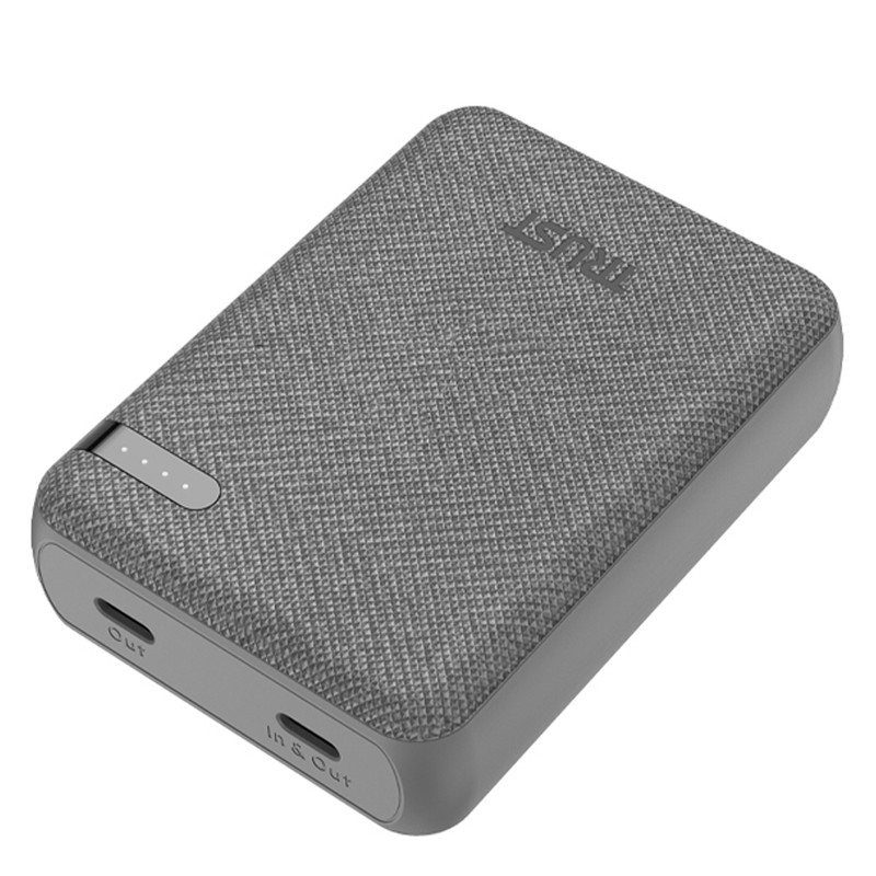 پاوربانک تراست مدل P222D ظرفیت 10000 میلی آمپر ساعت