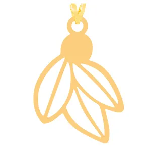 آویز گردنبند طلا 18 عیار زنانه الن نار مدل ELN31544