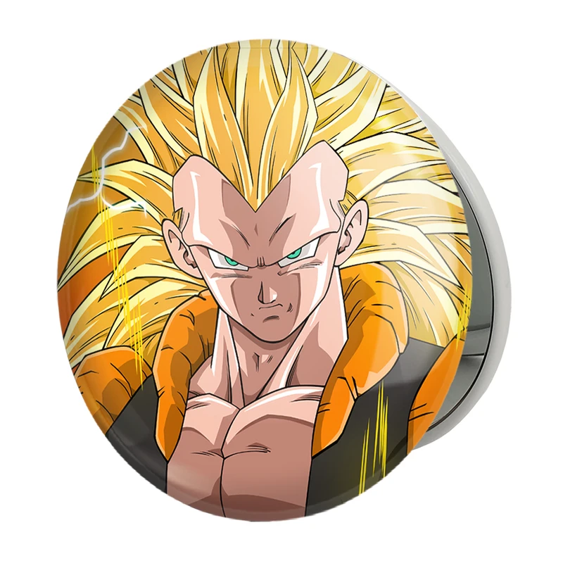 آینه جیبی خندالو طرح گوکو انیمه دراگون بال Dragon Ball مدل تاشو کد 12044 