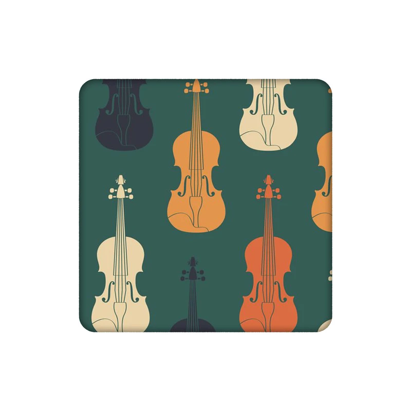 زیرلیوانی طرح پترن ویولون و موسیقی کد 7490351