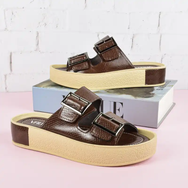 دمپایی زنانه والمو مدل نابارا کد BR.2933