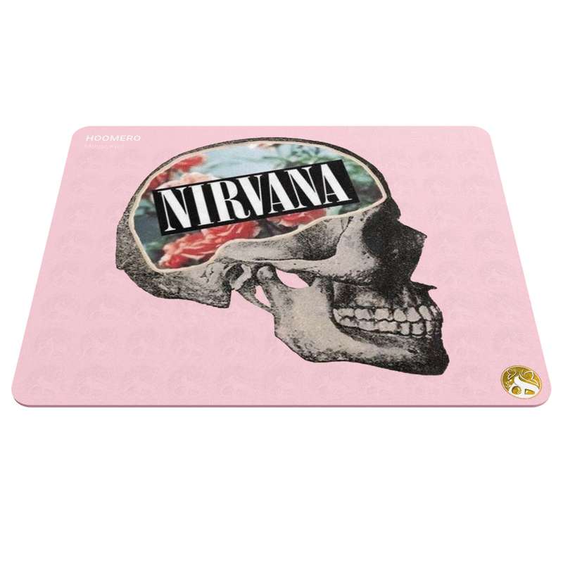 ماوس پد هومرو مدل A6052 طرح گروه راک نیروانا