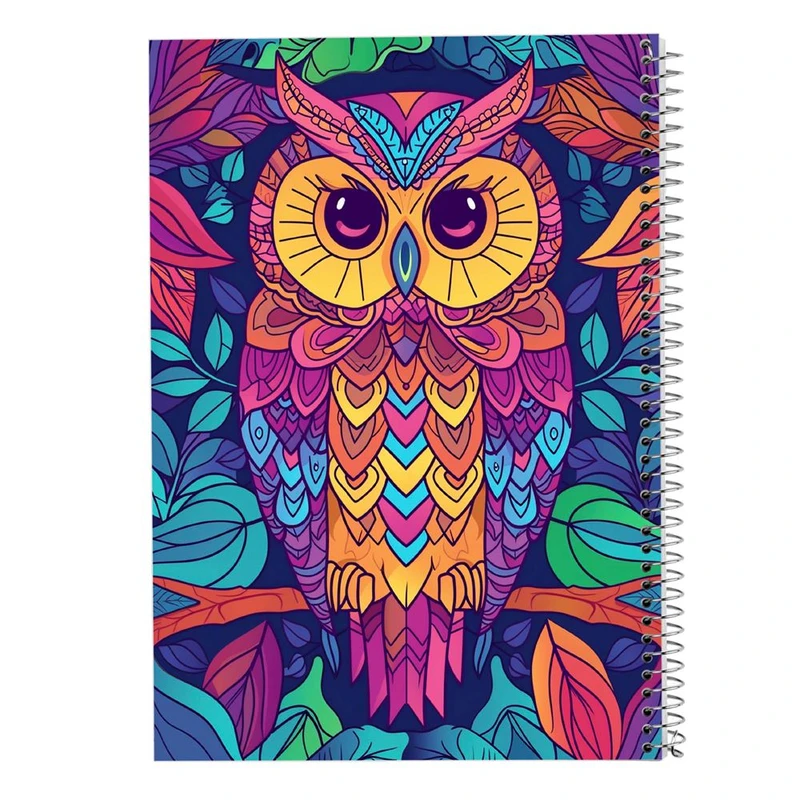 دفتر ژورنال نویسی 50 برگ مدوپد مدل نقطه ای طرح پرنده کد DF15232