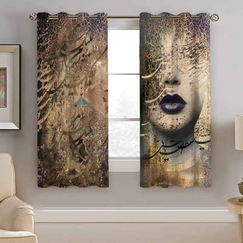 پرده نیروانا مدل plk2849 سایز 190 × 140 سانتی متر