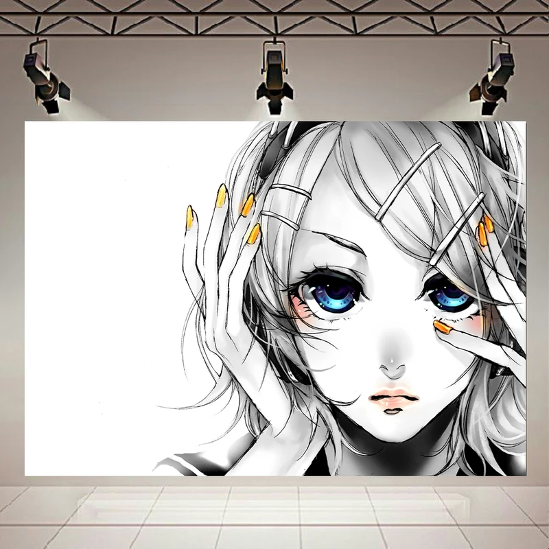 پوستر طرح انیمه مدل Kagamine Rin کد AR20720