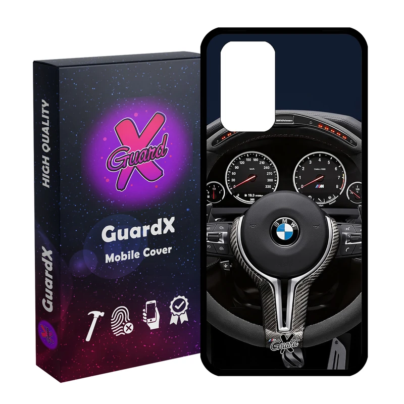 کاور گارد ایکس طرح BMW مدل Glass10345 مناسب برای گوشی موبایل شیائومی Redmi Note 10 Pro / Note 10 Pro Max