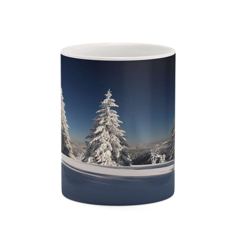 ماگ کاکتی مدل منظره برفی کد mgh18465