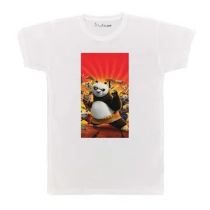 تی شرت بچگانه پرمانه طرح پاندای کونگ فو کار کد pmt.4513