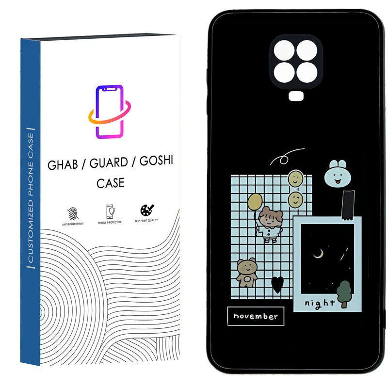 کاور قاب گارد گوشی طرح فانتزی کد 38 - TPU مناسب برای گوشی موبایل شیائومی Redmi Note 9s / Note 9 pro