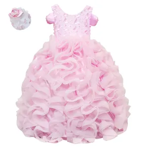 ست پیراهن و تل مو دخترانه مدل ویکتوریا