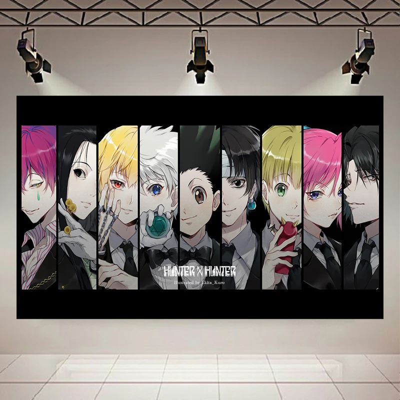 تابلو شاسی طرح انیمه مدل HUNTER X HUNTER کد AR539