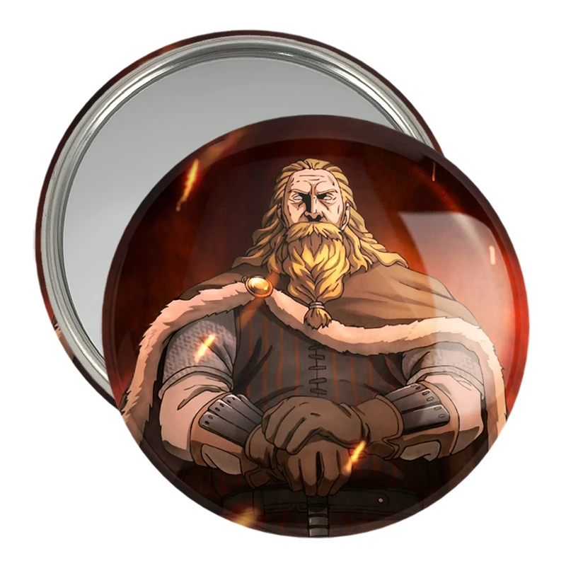 آینه جیبی خندالو مدل هرالد انیمه حماسه وینلند Vinland Saga کد 27490
