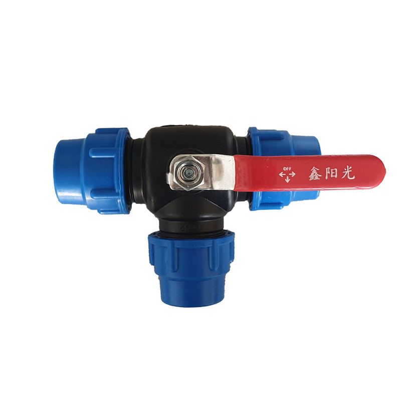 شیر سه راهی مدل Ball T-Valve