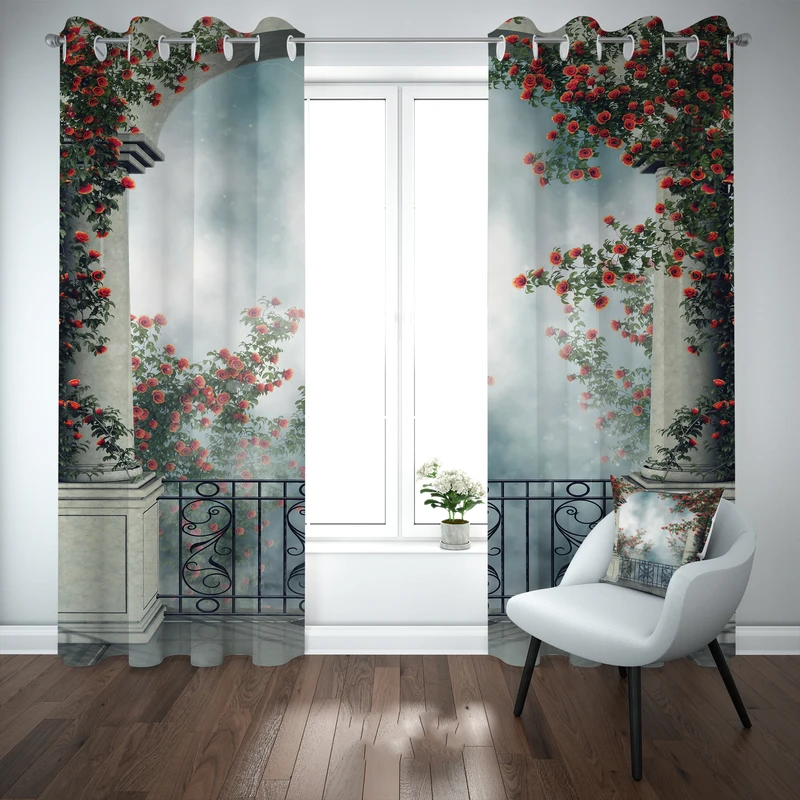 پرده مدل b2469 سایز 140×280 سانتی متر