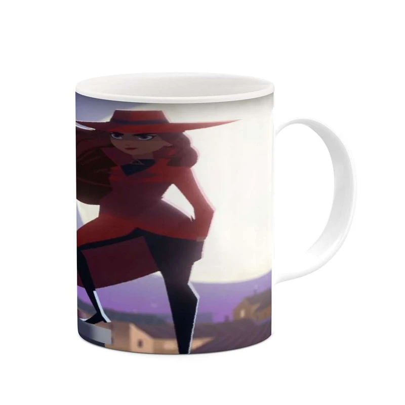 ماگ کاکتی مدل کارتون Carmen Sandiego کد mgh22356