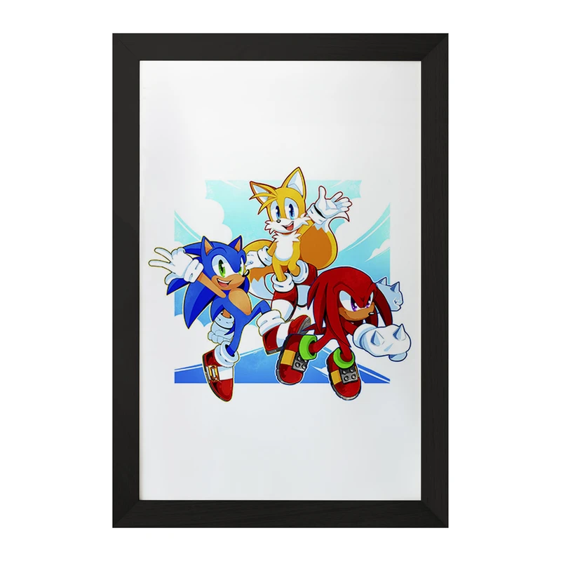 تابلو خندالو مدل سونیک (Sonic) کد F2125