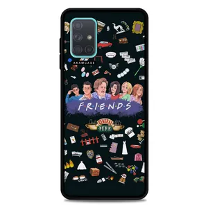 AKAM AMCWSGA71-FRIENDS9 Cover For Samsung Galaxy A71