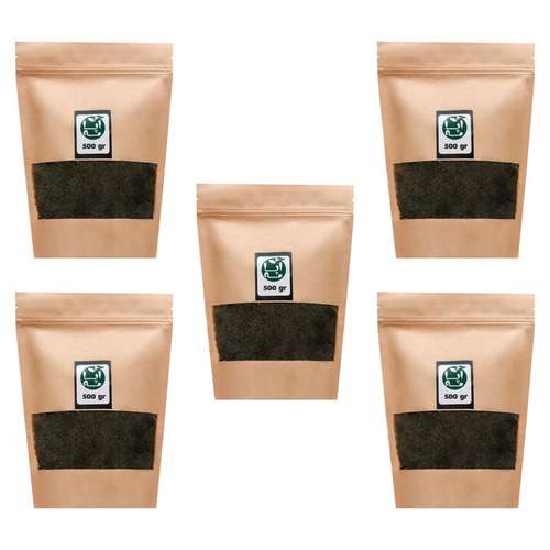 سبزی آماده قورمه سبزی سرخ شده و خشک شده 500 گرم - مجموعه 5 عددی