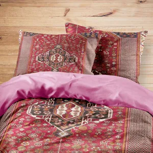 سرویس روتختی مدوپد طرح فرش شیراز مدل C-Shiraz18 یک نفره 4 تکه