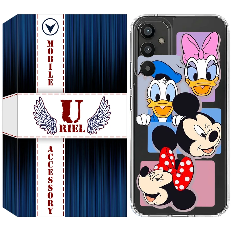 کاور یوریل مدل Clear کد 5 طرح عروسکی مناسب برای گوشی موبایل سامسونگ Galaxy A13 5G