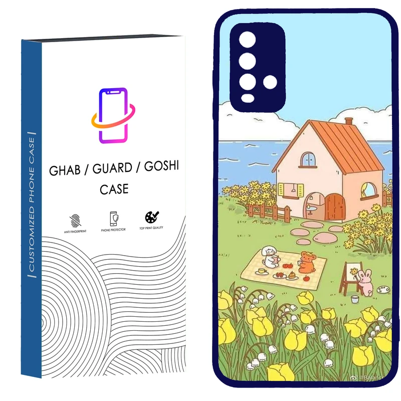 کاور قاب گارد گوشی طرح فانتزی کد - TPU - BN مناسب برای گوشی موبایل  شیائومی Redmi Note 9 4G / Redmi 9T