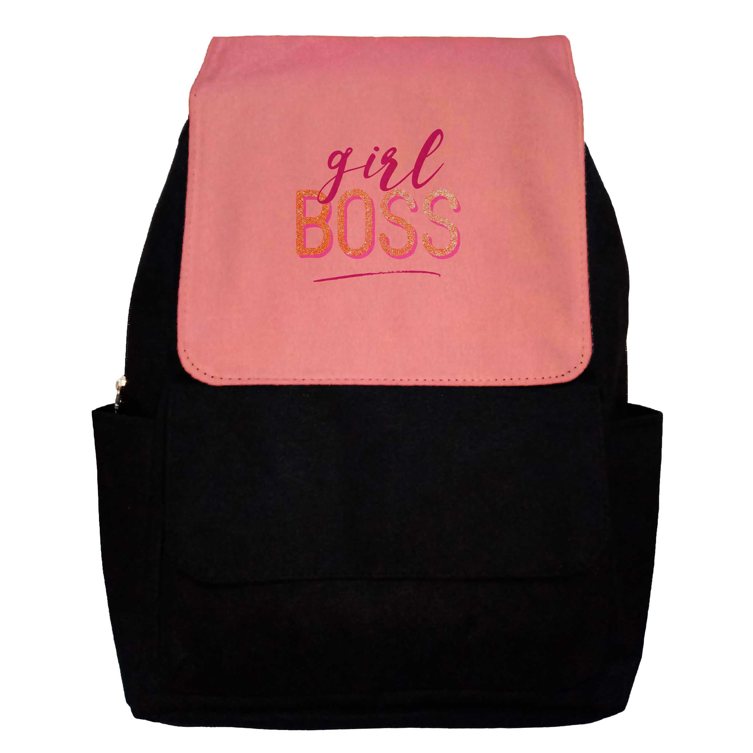  کوله پشتی دخترانه طرح Girl Boss مدل G21