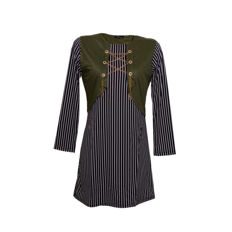 تونیک زنانه مدل RZ-HA81020-TUNIC-ZEY رنگ زیتونی