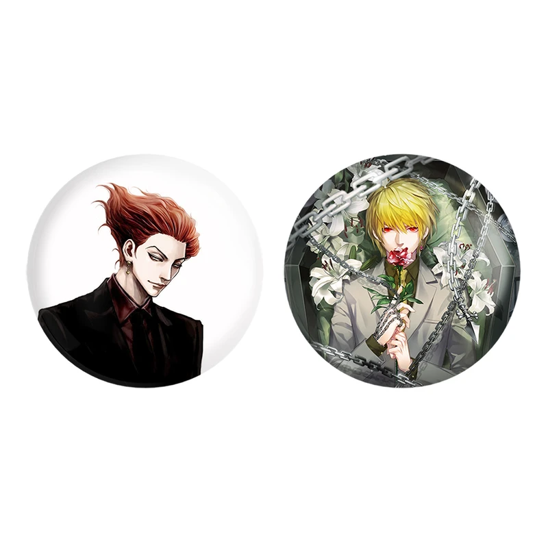 مگنت خندالو طرح کوراپیکا و هیسوکا جوکر انیمه هانتر ایکس هانتر کد 1196211967 مجموعه 2 عددی