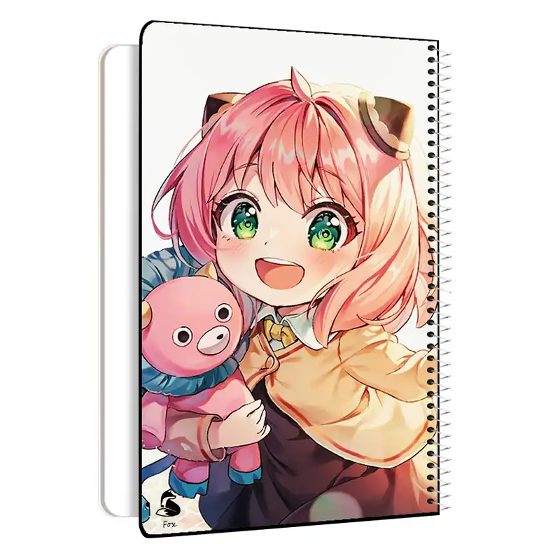 دفتر نقاشی 50 برگ فاکس طرح انیمه آنیا کد N-002