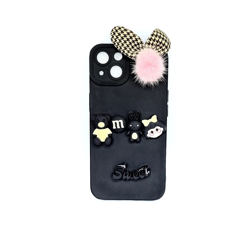کاور طرح عروسکی برجسته مدل sweet مناسب برای گوشی موبایل اپل iphone 11