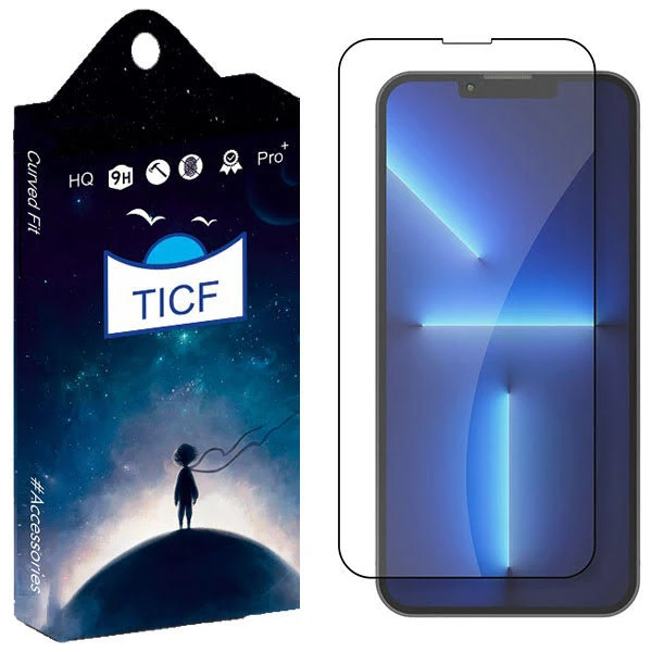 محافظ صفحه نمایش شیشه ای تی ای سی اف مدل NEW مناسب برای گوشی موبایل اپل Iphone 13 PRO MAX