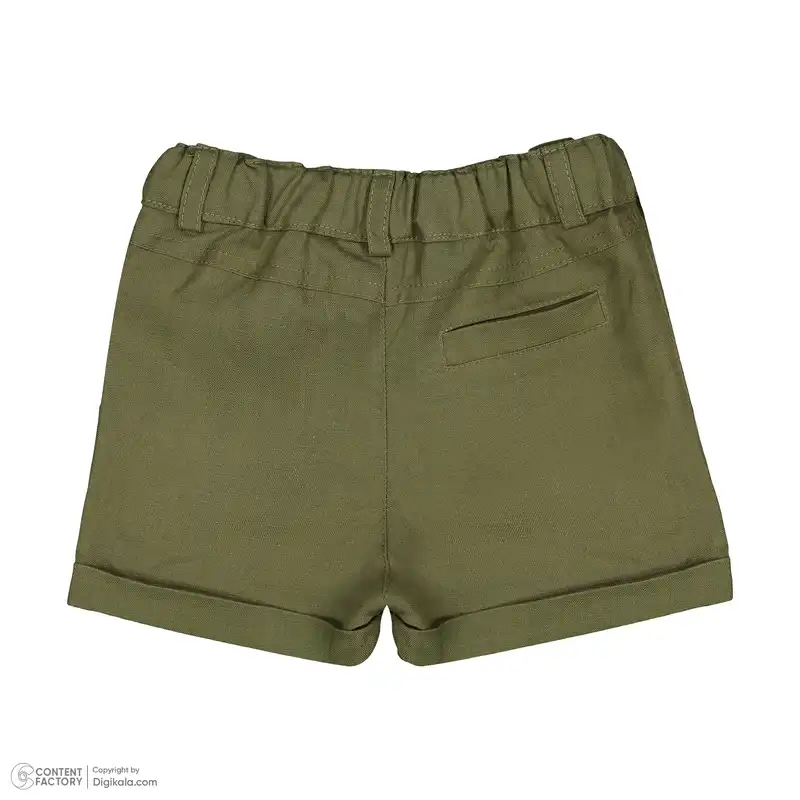 ست پیراهن و شلوارک نوزادی ایندیگو مدل 13249