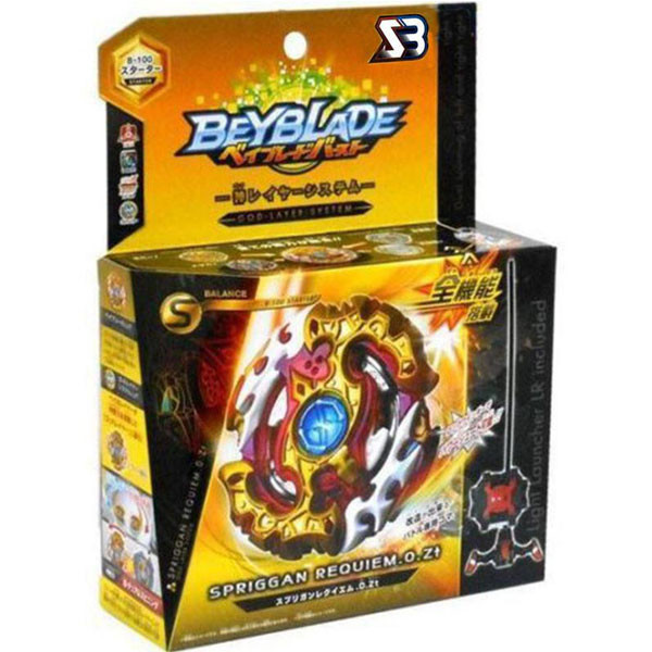 فرفره اس بی مدل انفجاری رکیوم اسپرایزن کد Beyblade B-100