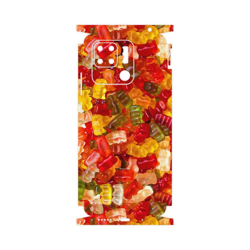 برچسب پوششی ماهوت مدل Gummi candy 1-FullSkin مناسب برای گوشی موبایل شیائومی Redmi 10C