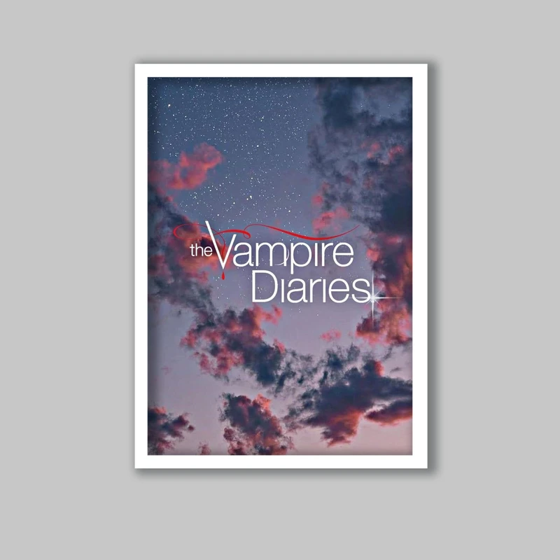 تابلو لیلیان طرح سریال خاطرات خون آشام کد LA-G11455