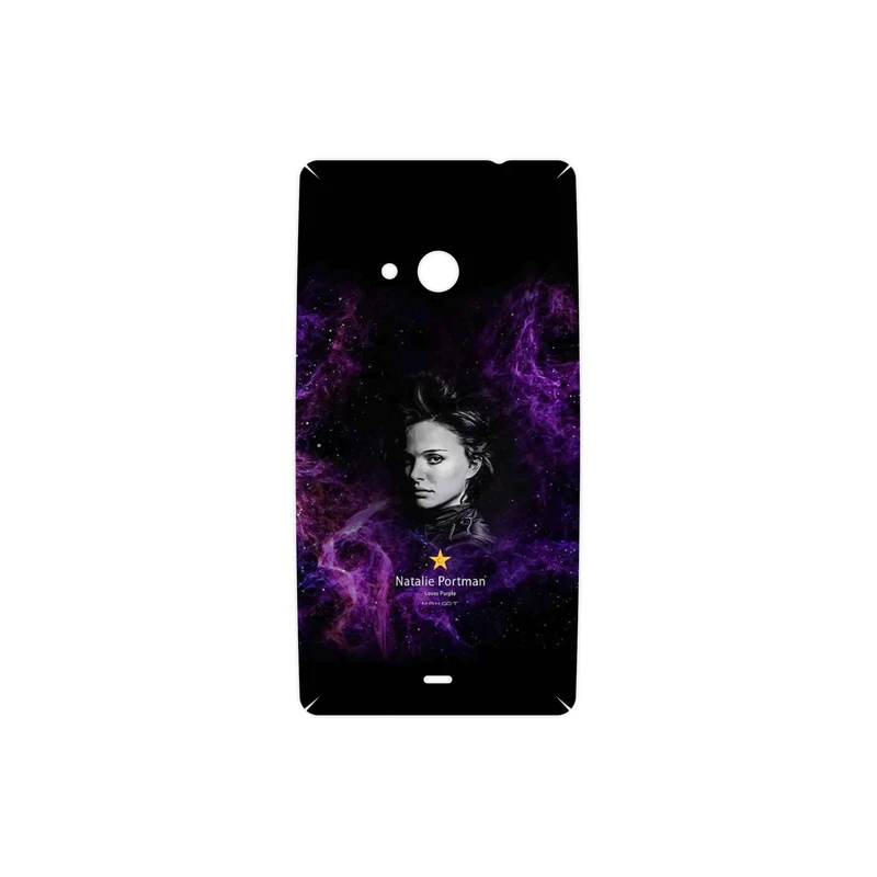 برچسب پوششی ماهوت مدل Natalie Portman مناسب برای گوشی موبایل مایکروسافت Lumia 535