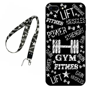 Megafone Gym 0010 Cover For Apple iPhone 7 Plus / 8 Plus Mobile Neckband 